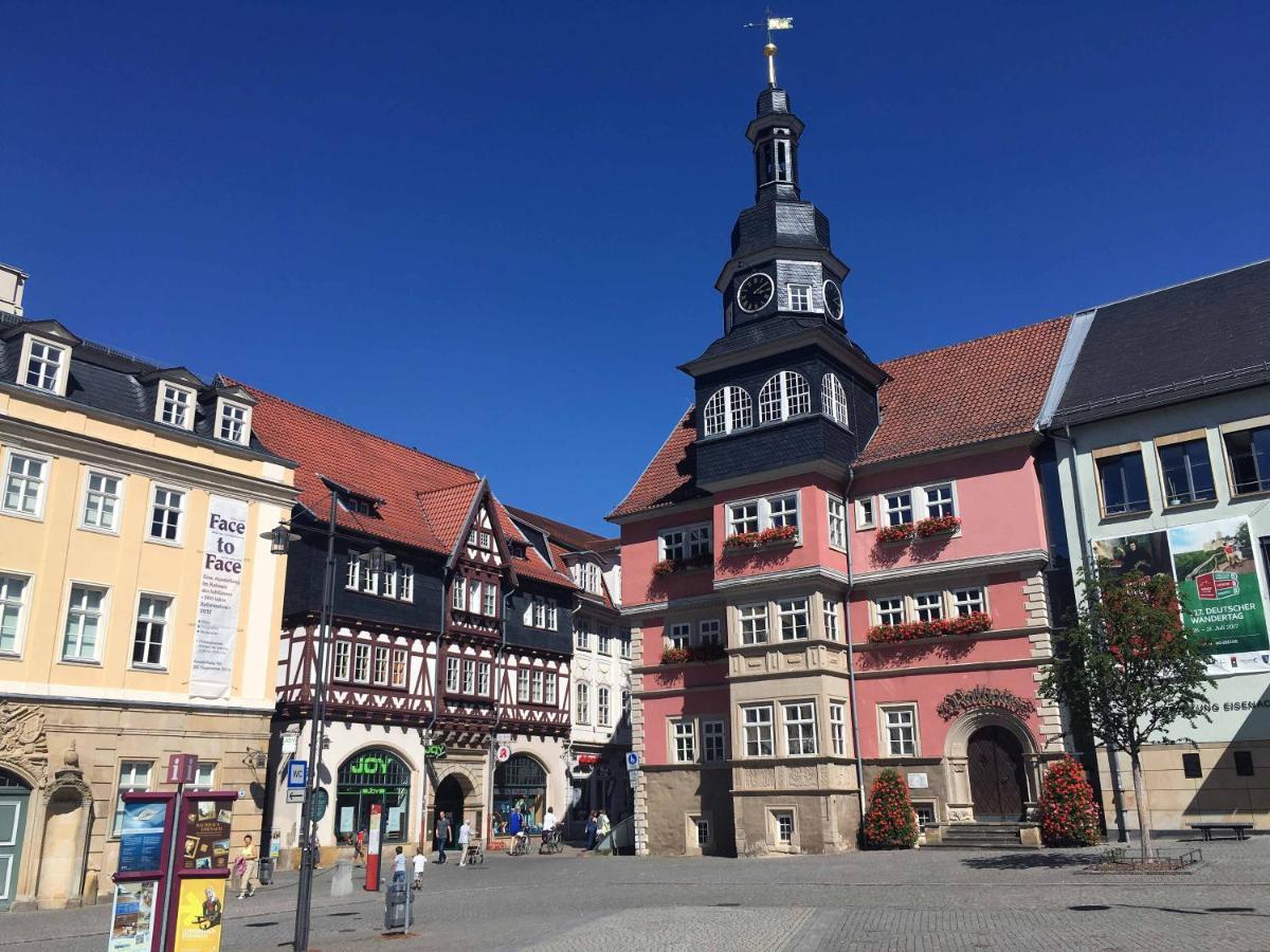 Discovair Eisenach -Karlstrasse- Fussgaengerzone Mit Netflixアパートメント エクステリア 写真