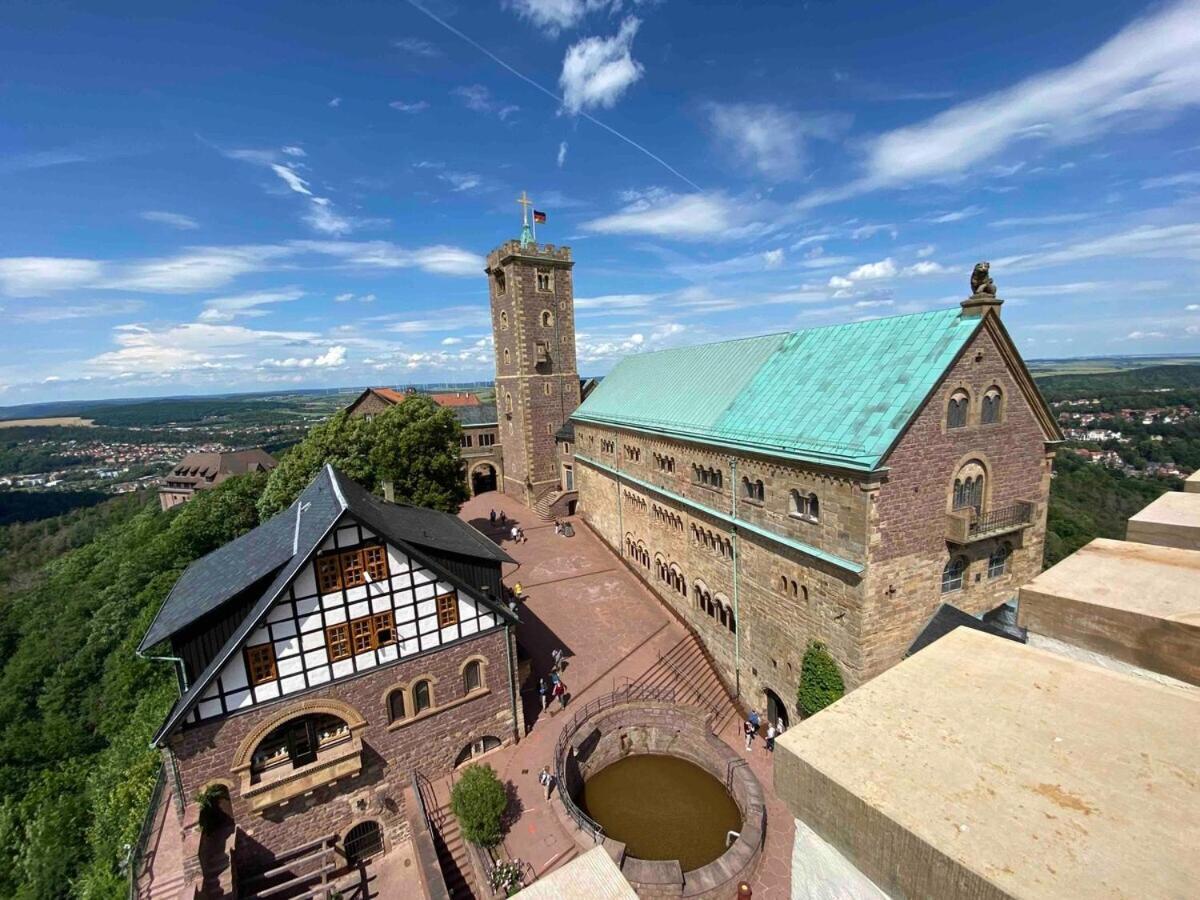 Discovair Eisenach -Karlstrasse- Fussgaengerzone Mit Netflixアパートメント エクステリア 写真